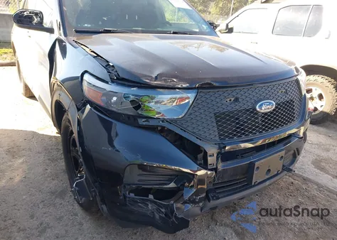 2020 Ford Police Interceptor из США, поврежденный, VIN 1FM5K8AB7LGA83500